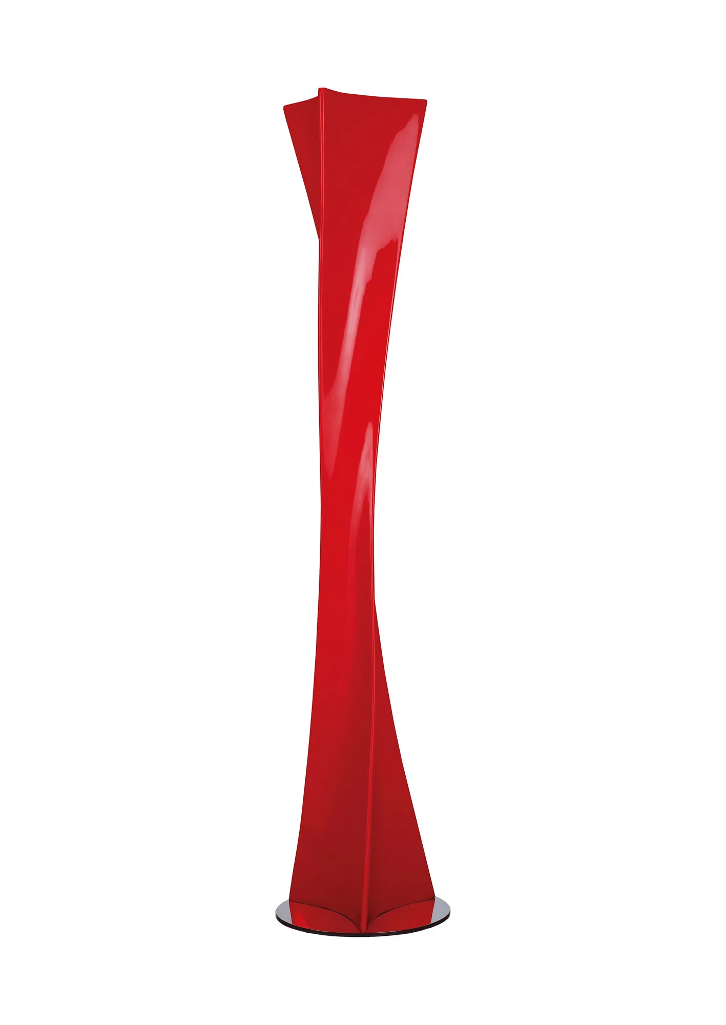 M0587  Twist LED Floor Lamp 18W (18.5kg) Gloss Red